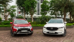Mitsubishi Outlander và Mazda CX5: Tìm ra lựa chọn sáng suốt cho mức giá 1 tỷ VNĐ