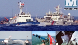 Trung Quốc đâm tàu Việt Nam, lấy vòi rồng kêu gọi hòa bình