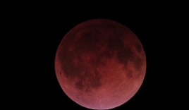 Thế giới chiêm ngưỡng 'Mặt trăng máu'