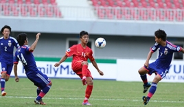 Kết quả tỷ số trận U19 Việt Nam vs U19 Nhật Bản: 1-3 (hết giờ)