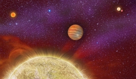 Phát hiện hành tinh lạ có tới 4 'ông Mặt trời'