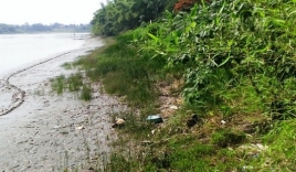 Thanh Hóa: Phát hiện xác người đàn ông nằm úp mặt bên bờ sông