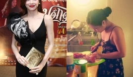 Facebook sao Việt: Hà Hồ giới thiệu DVD 2014, Hương Tràm vào bếp nấu ăn