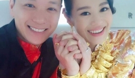 Cận cảnh đám cưới ngập vàng của kiều nữ Hồng Kông