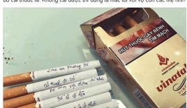 Dòng nhắn nhủ của 2 mẹ con khiến mọi ông bố phải từ bỏ thuốc lá