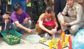 Người Việt ở Thái Lan sản xuất nước cam chứa vi khuẩn từ phân động vật bị phát hiện