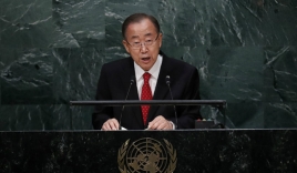 Ông Ban Ki-moon 'bóng gió' chuyện sẽ  tranh cử Tổng thống Hàn Quốc