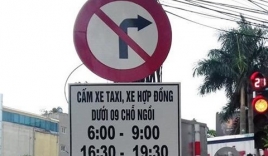 Hôm nay, Hà Nội chính thức cấm xe Grab, Uber đi vào 13 tuyến phố khung giờ cao điểm