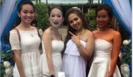 Sự thật bức ảnh ba cô gái trang điểm kinh dị đi ăn cưới bạn thân đang lan truyền trên MXH