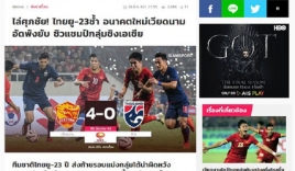 Báo Thái Lan: 'U23 Thái Lan bầm dập trước U23 Việt Nam!'