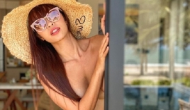 Siêu mẫu Hà Anh táo bạo khoe ảnh bán nude gợi cảm khiến dân mạng 'nóng mắt'