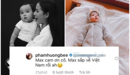 Phạm Hương bất ngờ tiết lộ sẽ đưa con trai về Việt Nam