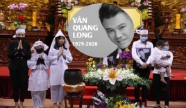 Sau ồn ào, thái độ của vợ cũ và vợ mới cố nghệ sĩ Vân Quang Long ở tang lễ gây chú ý