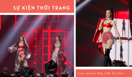 Tiểu Vy, Kiều Loan diện trang phục 'đốt mắt', đọ dáng cùng Minh Tú tại Rap Việt All-Star