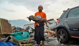 Số người chết trong vụ động đất-sóng thần tại Indonesia tăng vọt lên 384
