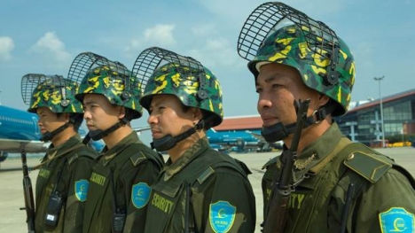 An ninh tại sân bay Nội Bài được thắt chặt như thế nào trước thềm Thượng đỉnh Mỹ - Triều