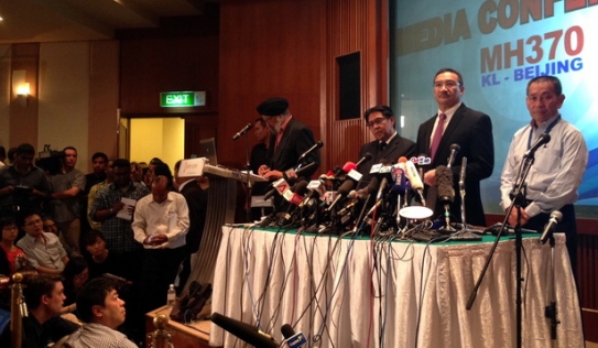 Malaysia bác bỏ một loạt nghi vấn về máy bay mất tích