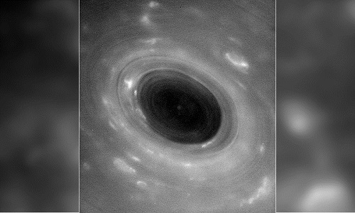 Hình ảnh siêu bão sao Thổ được tàu Cassini gửi về từ 'cõi chết'