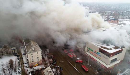 Vụ cháy trung tâm thương mại ở Nga: Đã có ít nhất 53 người thiệt mạng