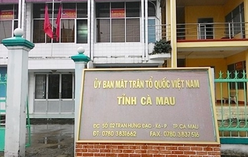 Bao che cấp dưới, Phó Chủ tịch Ủy ban MTTQ tỉnh Cà Mau bị kỷ luật
