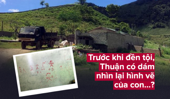 Thông điệp đặc biệt sau những hình vẽ ngộ nghĩnh trong nhà trùm ma túy Nguyễn Văn Thuận