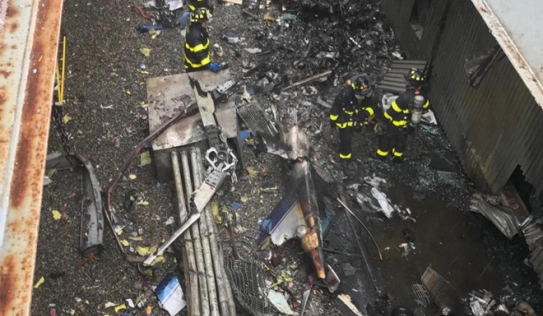 Trực thăng lao vào nóc cao ốc 229m ở New York, phi công tử nạn