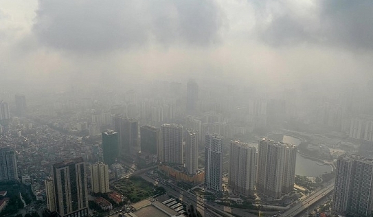Ô nhiễm không khí ở Hà Nội vượt ngưỡng nguy hại, báo động đỏ