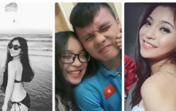 Chuyện tình may mắn của Quang Hải và bạn gái siêu nóng bỏng