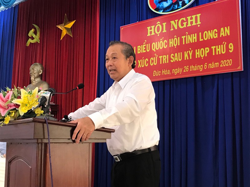 Phó Thủ tướng Trương Hòa Bình trả lời về vụ án Hồ Duy Hải 1