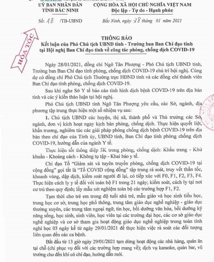 Cập nhật lịch học, nghỉ học mới nhất học sinh 63 tỉnh thành: Danh sách các tỉnh thông báo cho học sinh nghỉ 1 Cập nhật lịch học, nghỉ học mới nhất học sinh 63 tỉnh thành: Danh sách các tỉnh thông báo cho học sinh nghỉ 1
