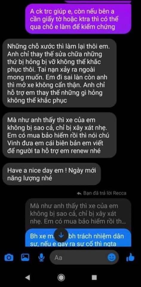 Huỳnh Anh lên tiếng trước thông tin lươn lẹo, trốn bồi thường khi gây tai nạn trên đường 4 Huỳnh Anh lên tiếng trước thông tin lươn lẹo, trốn bồi thường khi gây tai nạn trên đường 4