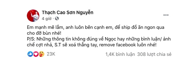 Khi Ninh Dương Lan Ngọc gặp ồn ào vì nghi vấn clip phòng the, bạn trai tin đồn chốt 1 câu cực chất 1 Khi Ninh Dương Lan Ngọc gặp ồn ào vì nghi vấn clip phòng the, bạn trai tin đồn chốt 1 câu cực chất 1