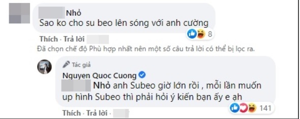 Cường đô la 'bẻ lái' cực nhanh khi bị hỏi khó về con chung với Hà Hồ vì mải mê chăm chút con gái của vợ 2 2 Cường đô la 'bẻ lái' cực nhanh khi bị hỏi khó về con chung với Hà Hồ vì mải mê chăm chút con gái của vợ 2 2