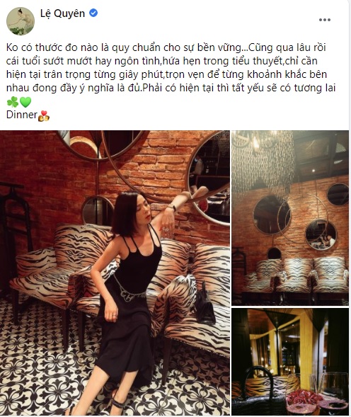 Lệ Quyên thừa nhận sự thật khó có thể chối cãi trong chuyện tình yêu với Lâm Bảo Châu 1 Lệ Quyên thừa nhận sự thật khó có thể chối cãi trong chuyện tình yêu với Lâm Bảo Châu 1