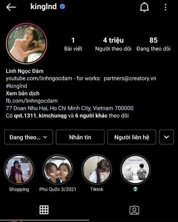 Bị sao chổi chiếu mệnh, giữa đêm nữ streamer Linh Ngọc Đàm đưa ra quyết định không thể buồn hơn với fan 1 Bị sao chổi chiếu mệnh, giữa đêm nữ streamer Linh Ngọc Đàm đưa ra quyết định không thể buồn hơn với fan 1
