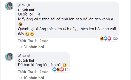 Hotgirl streamer Quỳnh Alee lại tuyên bố với thái độ bất cần khi bị soi mói chuyện khóc trên sóng livestream. Ảnh FBNV