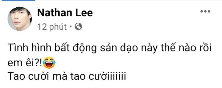 Nghi vấn Nathan Lee tung tin nhắn làm bằng chứng bóc trần Ngọc Trinh sống 'phông bạt' 1 Nghi vấn Nathan Lee tung tin nhắn làm bằng chứng bóc trần Ngọc Trinh sống 'phông bạt' 1