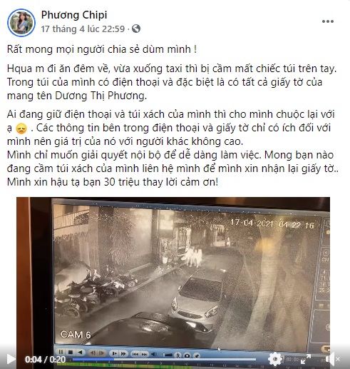 Hotgirl Tiktok Mèo Sao Hỏa gặp vận đen, đang đi trên đường bị kẻ xấu lấy mất điện thoại, túi xách 1 Hotgirl Tiktok Mèo Sao Hỏa gặp vận đen, đang đi trên đường bị kẻ xấu lấy mất điện thoại, túi xách 1