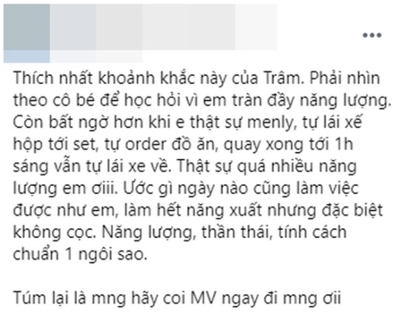 Người anh thân thiết 'bóc' tính cách thật của Thiều Bảo Trâm, netizen tràn vào mỉa mai làm màu 1 Người anh thân thiết 'bóc' tính cách thật của Thiều Bảo Trâm, netizen tràn vào mỉa mai làm màu 1