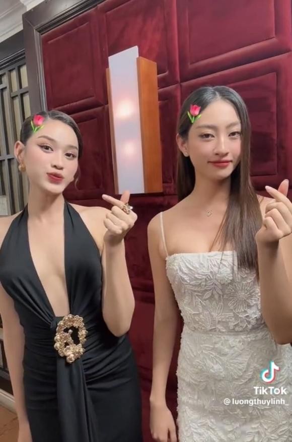Đỗ Thị Hà, Lương Thùy Linh chung khung hình: Camera thường ai đẹp hơn ai? - Ảnh 1 Đỗ Thị Hà, Lương Thùy Linh chung khung hình: Camera thường ai đẹp hơn ai? - Ảnh 1