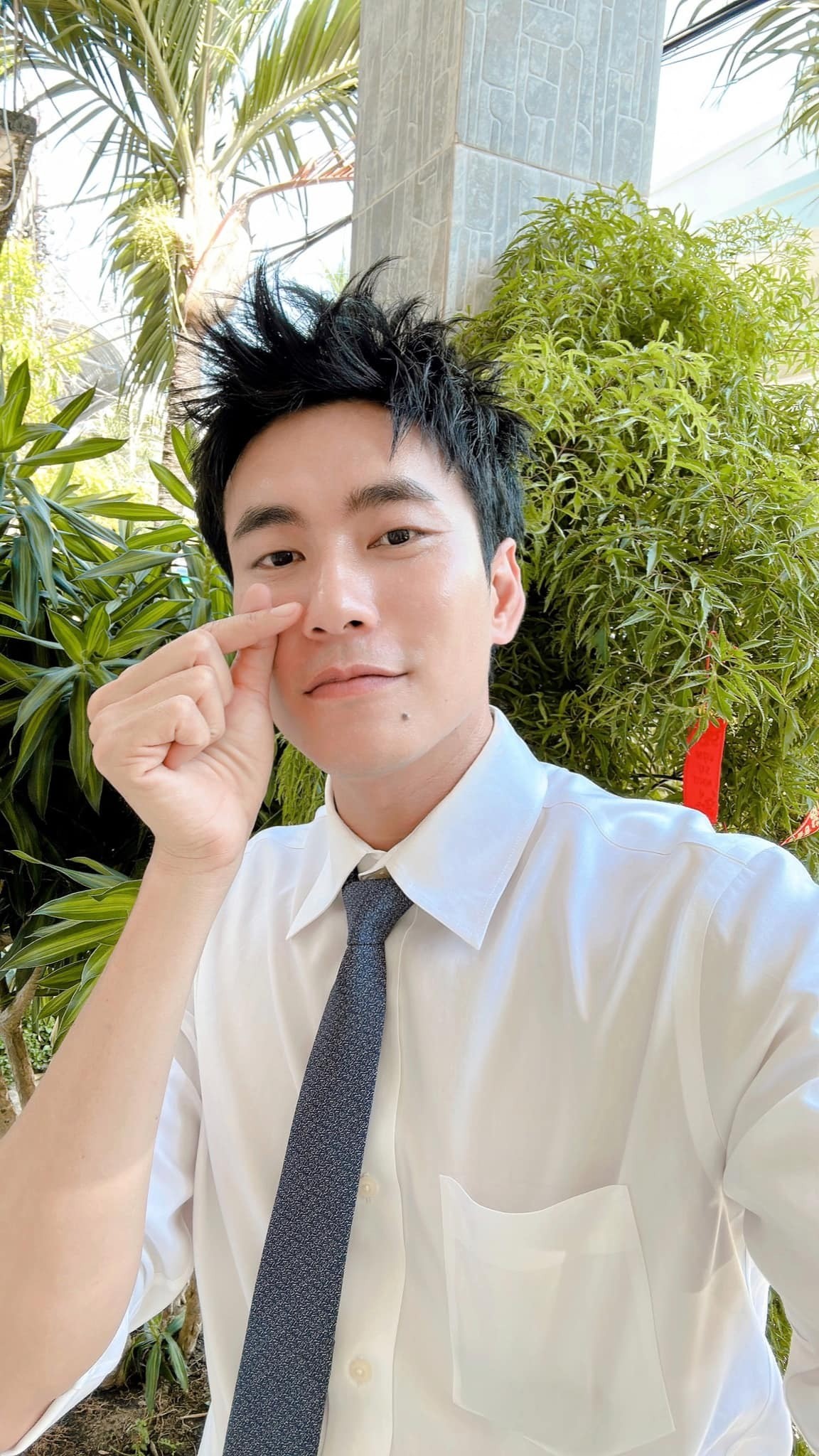 Kiều Minh Tuấn nhìn trẻ ra vài tuổi khiến fan bất ngờ. Ảnh FBNV Kiều Minh Tuấn nhìn trẻ ra vài tuổi khiến fan bất ngờ. Ảnh FBNV
