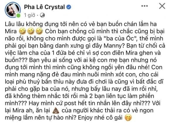 Sao Việt 26/5: Mỹ Tâm lại lộ 'hint' yêu đương với Mai Tài Phến, Pha Lê tố hành động xấu của chồng cũ Hàn Quốc - Ảnh 5 Sao Việt 26/5: Mỹ Tâm lại lộ 'hint' yêu đương với Mai Tài Phến, Pha Lê tố hành động xấu của chồng cũ Hàn Quốc - Ảnh 5