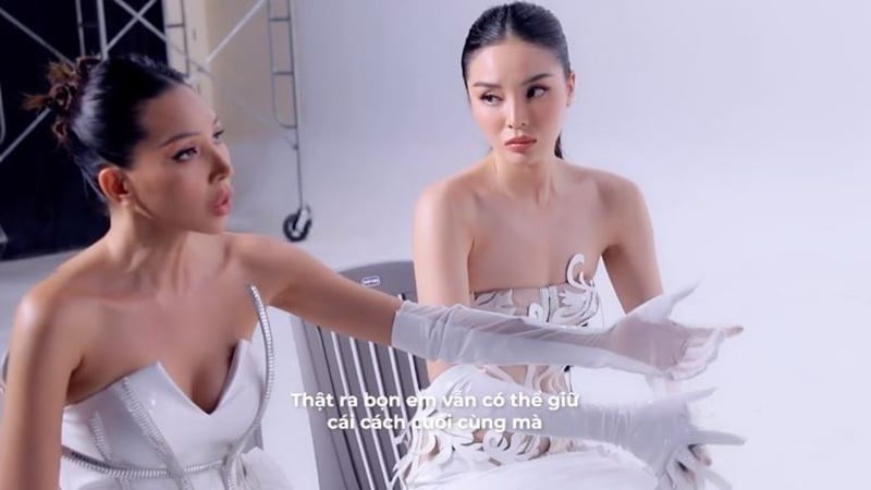 Kỳ Duyên - Minh Triệu (Ảnh: Chụp màn hình) Kỳ Duyên - Minh Triệu (Ảnh: Chụp màn hình)