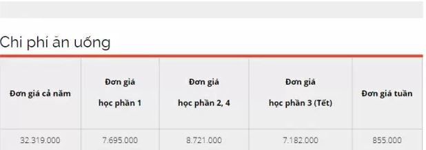 Trường Quốc tế Việt Úc ở đâu, học phí và tiền ăn bao nhiêu? 3