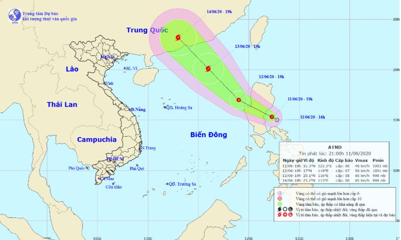 Biển Đông sắp có bão, Việt Nam ra công điện tìm phương án ứng phó 1