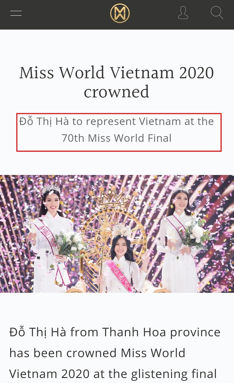 Hoa hậu Việt Nam Đỗ Thị Hà chính thức được chọn làm đại diện tham dự Miss World 2021 3