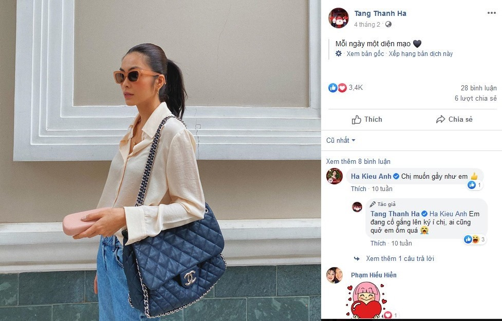 Bắt kịp mốt 'trà xanh', Tăng Thanh Hà lại để lộ thân hình gây báo động vì căn bệnh khó chữa 6 Bắt kịp mốt 'trà xanh', Tăng Thanh Hà lại để lộ thân hình gây báo động vì căn bệnh khó chữa 6