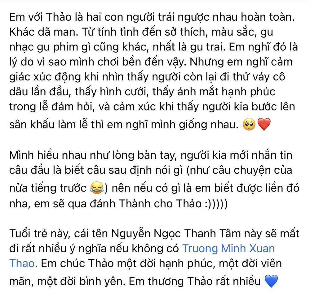 Tận lực giấu kín, Primmy Trương vẫn bị bạn thân tiết lộ bí mật 'gương vỡ lại lành' với Phan Thành 5 Tận lực giấu kín, Primmy Trương vẫn bị bạn thân tiết lộ bí mật 'gương vỡ lại lành' với Phan Thành 5