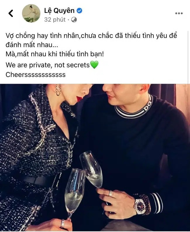 Chán giấu giếm, Lâm Bảo Châu đã thoải mái công khai khoảnh khắc ngọt ngào với Lệ Quyên 4 Chán giấu giếm, Lâm Bảo Châu đã thoải mái công khai khoảnh khắc ngọt ngào với Lệ Quyên 4