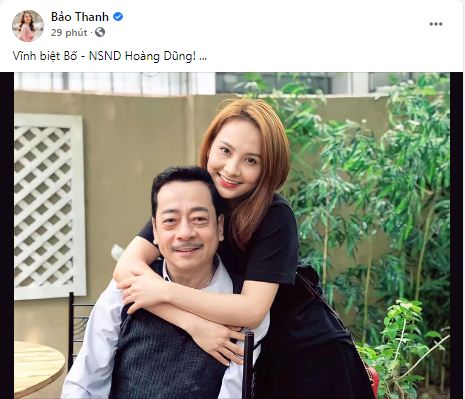 Bảo Thanh, Quốc Trường và nhiều sao Việt tiếc thương khi hay tin NSND Hoàng Dũng qua đời 7 Bảo Thanh, Quốc Trường và nhiều sao Việt tiếc thương khi hay tin NSND Hoàng Dũng qua đời 7